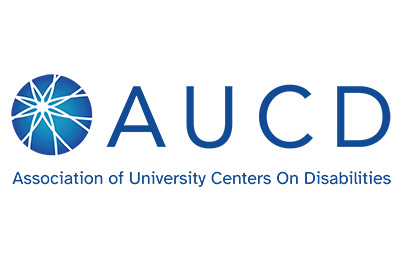 Description: Image of a globe with a burst of lines. Text: AUCD Association of University Centers on Disabilities