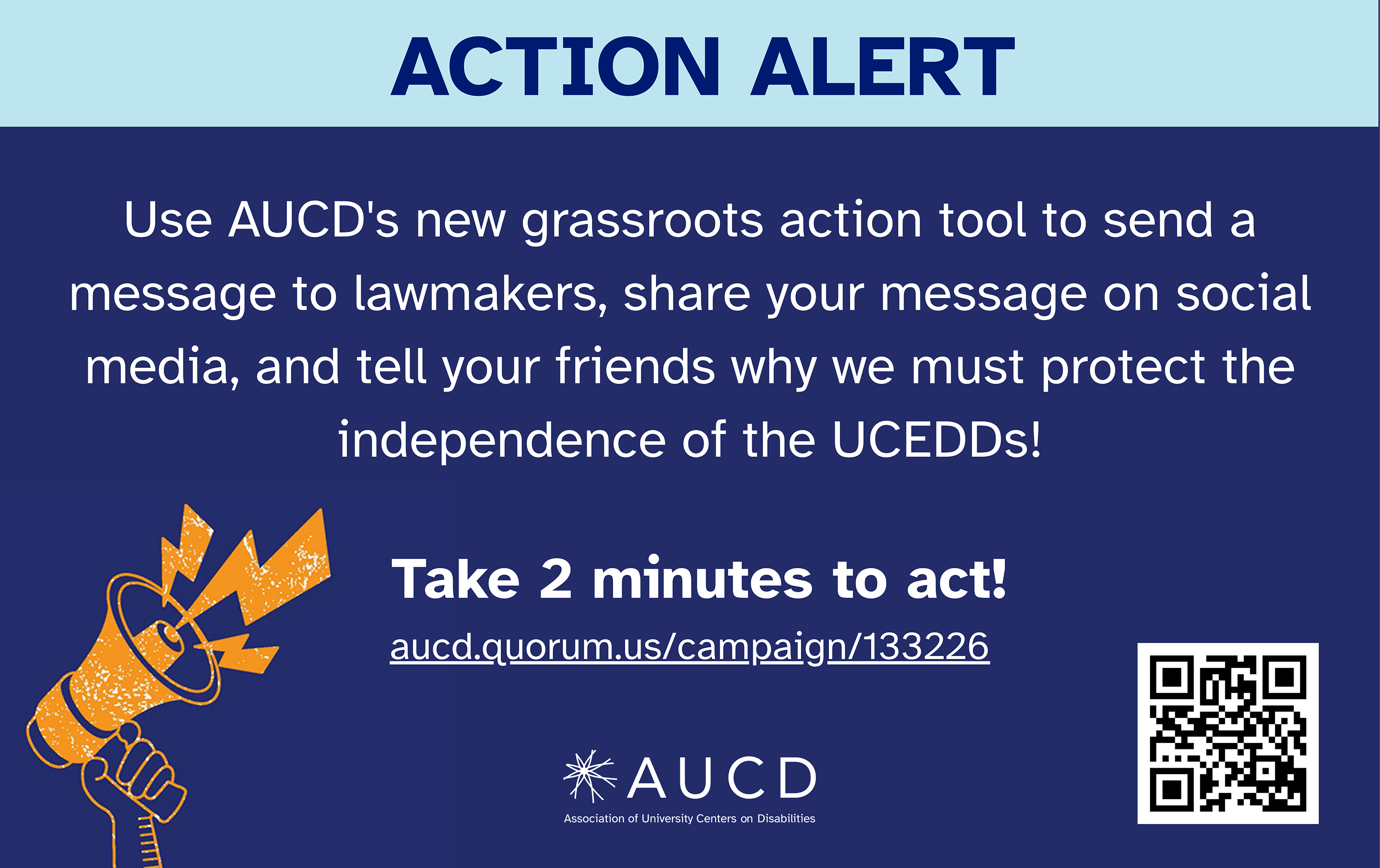 NEW Grassroots Action Tool: Protect UCEDDs