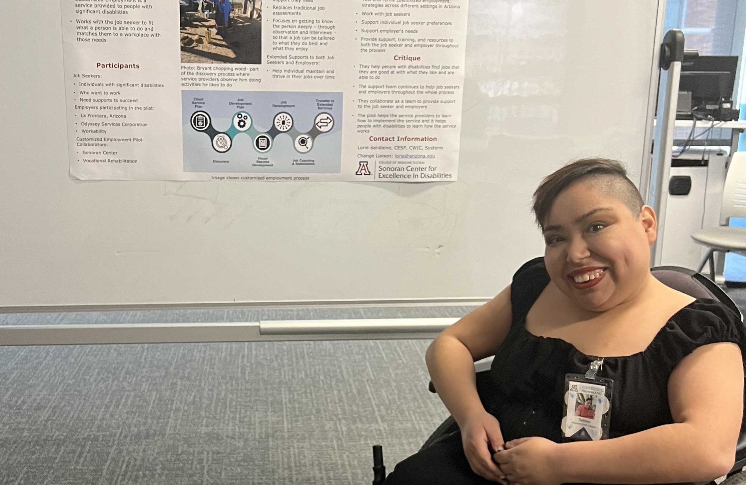 ArizonaLEND Self-Advocacy Trainee, Selene Amador, Spotlights Innovative Employment Approach for People with Disabilities