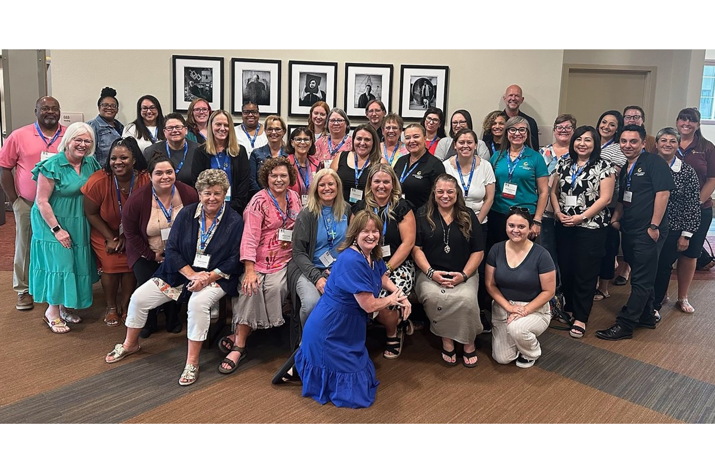 Project SEARCH staff in a group photo at the Texas A&M Hotel and Convention Center