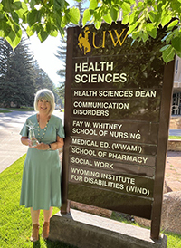 Wyoming Institute for Disabilities Speech-Language Pathologist Wins Distinguished Educator Award